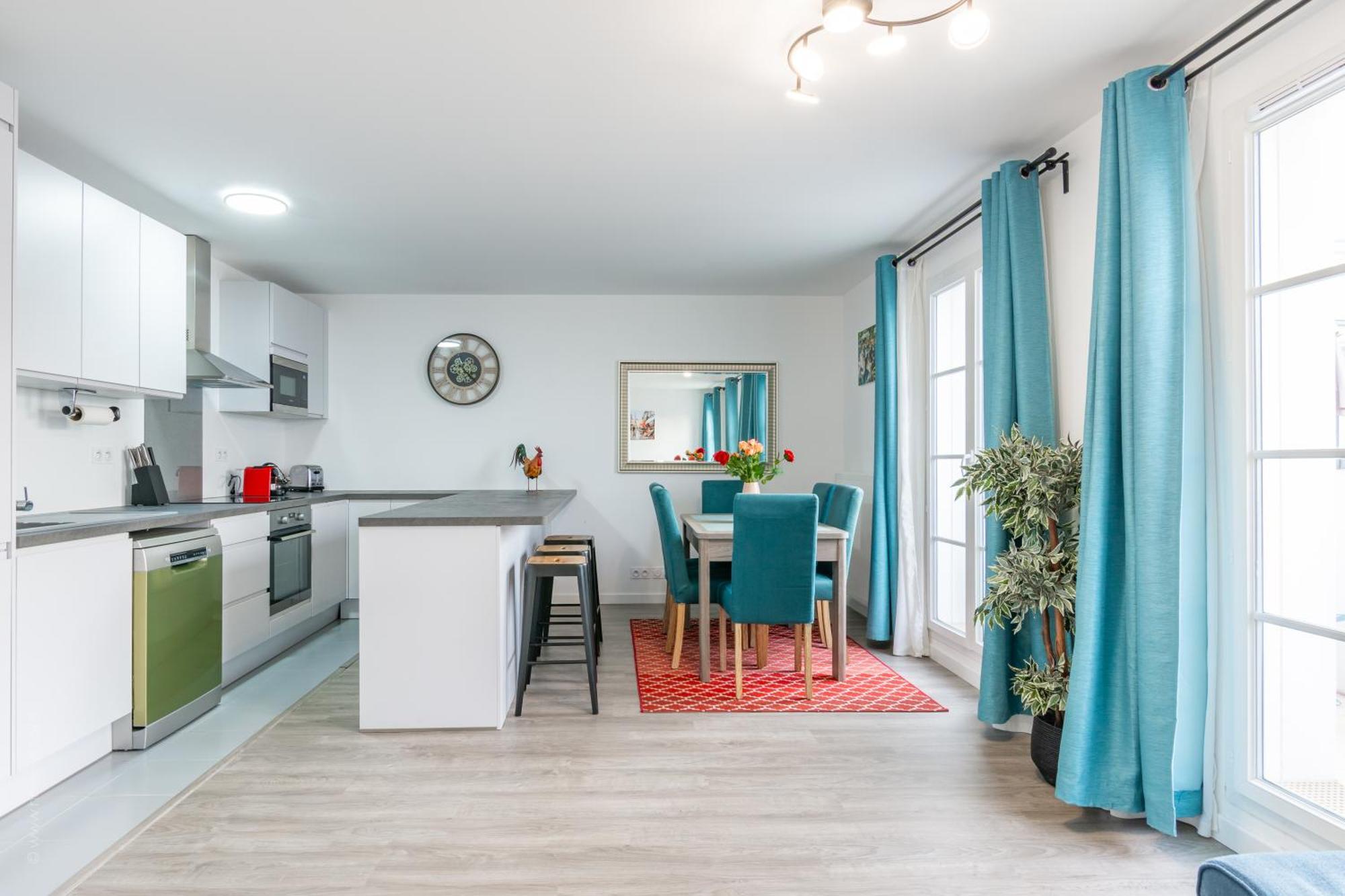 Appartement Ct - Escale A La Vallee Village - 10 Min De Disneyland Paris - Parking & Wifi Gratuit Serris